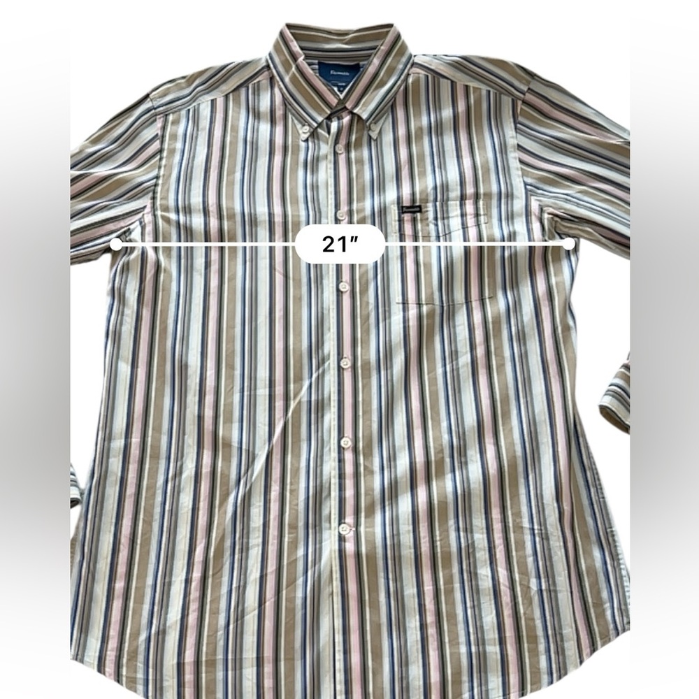 Faconnable Multicolor Casual Button Down Shirt‎ S… - image 7